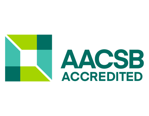 The AACSB accreditation seal